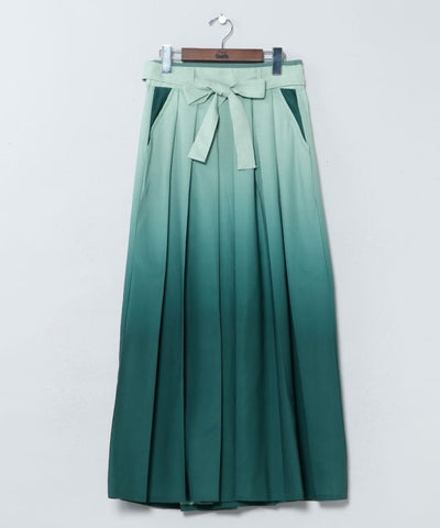 HANAGASUMI - Gradient Hakama Pleat Skirt by Kaya - Ametsuchi