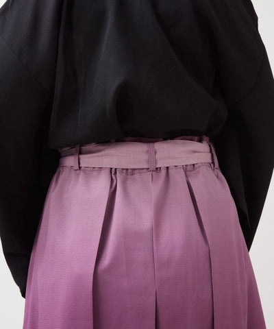 HANAGASUMI - Gradient Hakama Pleat Skirt by Kaya - Ametsuchi