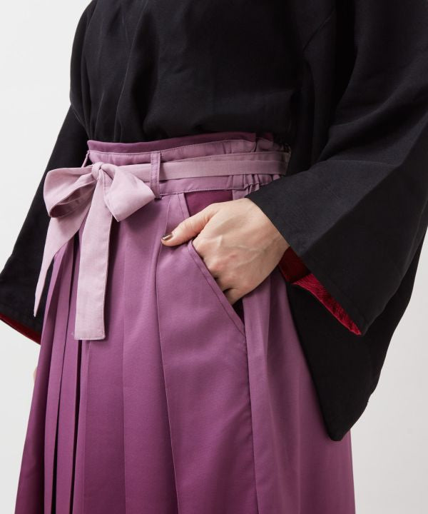 HANAGASUMI - Gradient Hakama Pleat Skirt by Kaya - Ametsuchi