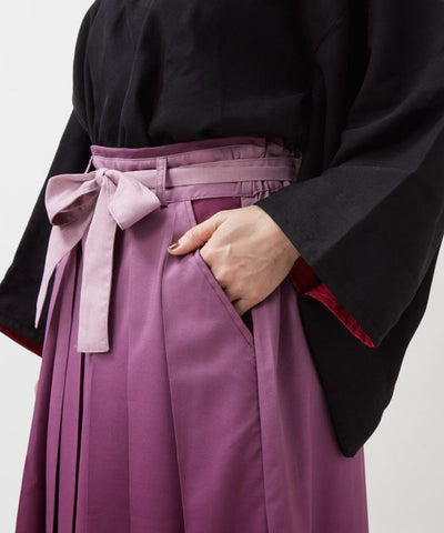 HANAGASUMI - Gradient Hakama Pleat Skirt by Kaya - Ametsuchi