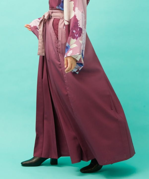 HANAGASUMI - Gradient Hakama Pleat Skirt by Kaya - Ametsuchi