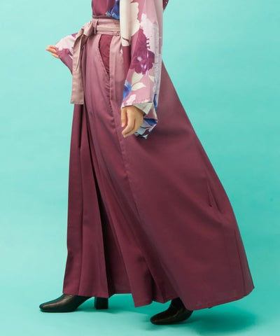 HANAGASUMI - Gradient Hakama Pleat Skirt by Kaya - Ametsuchi