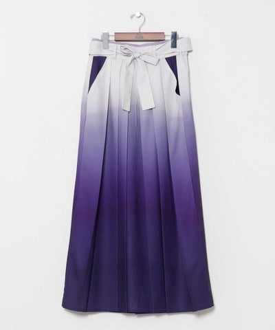 HANAGASUMI - Gradient Hakama Pleat Skirt by Kaya - Ametsuchi