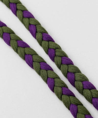 Reversible Cotton Linen Obi Belt by Kaya - Ametsuchi