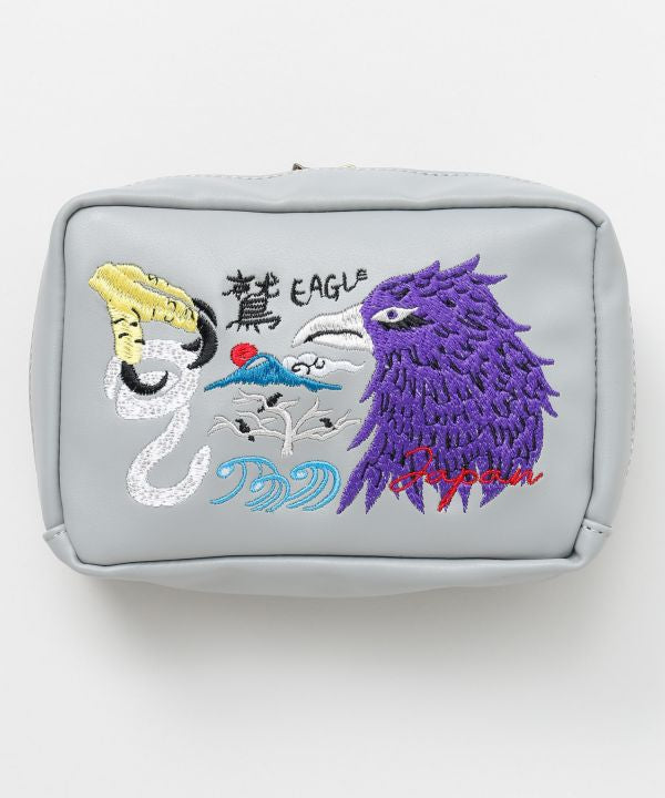 Bestickte Obi-Gürteltasche von Kaya - Ametsuchi