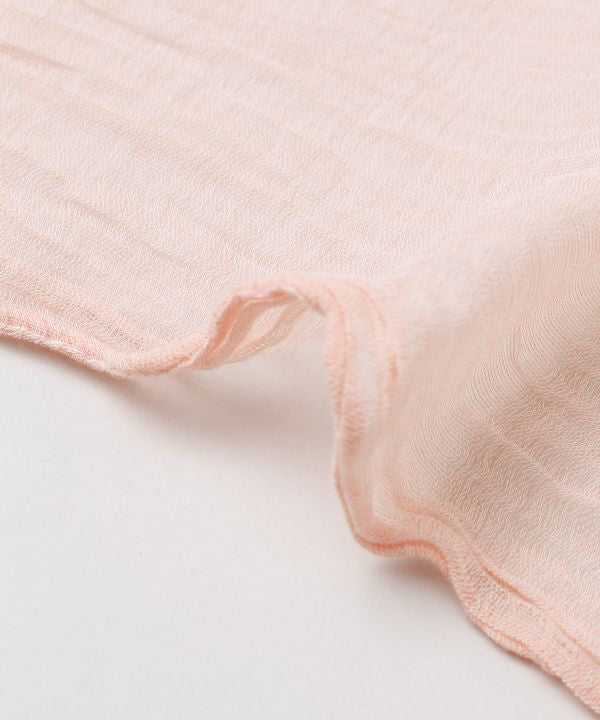 Bicolor Fringe Lightweight Stole by Kaya - Ametsuchi