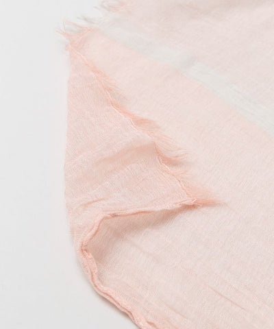 Bicolor Fringe Lightweight Stole by Kaya - Ametsuchi