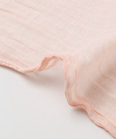 Bicolor Fringe Lightweight Stole by Kaya - Ametsuchi