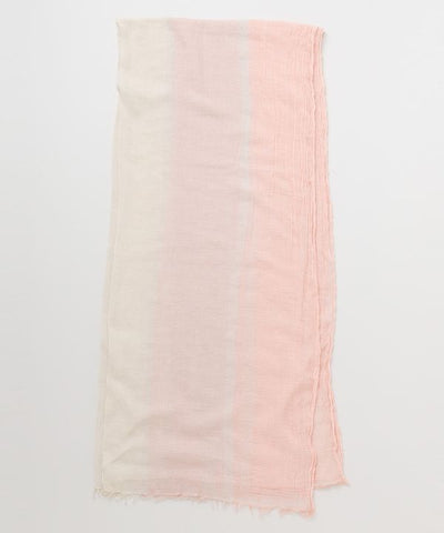 Bicolor Fringe Lightweight Stole by Kaya - Ametsuchi