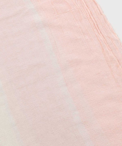 Bicolor Fringe Lightweight Stole by Kaya - Ametsuchi