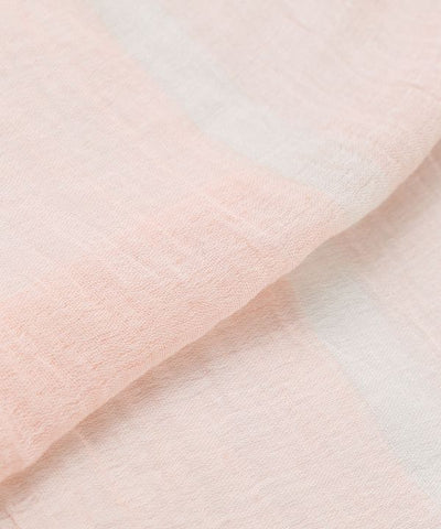 Bicolor Fringe Lightweight Stole by Kaya - Ametsuchi