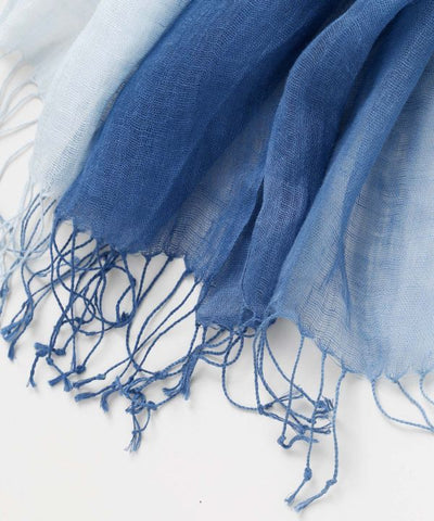 Cotton Linen Natural Stole by Kaya - Ametsuchi