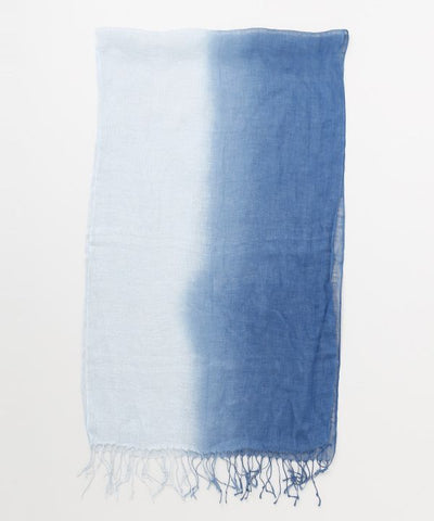 Cotton Linen Natural Stole by Kaya - Ametsuchi