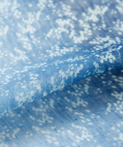 Indigo Square Textile Stole by Kaya - Ametsuchi