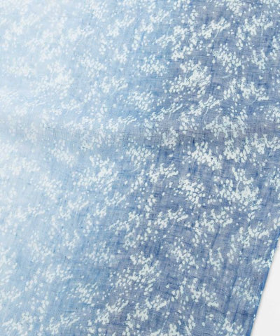 Indigo Square Textile Stole by Kaya - Ametsuchi