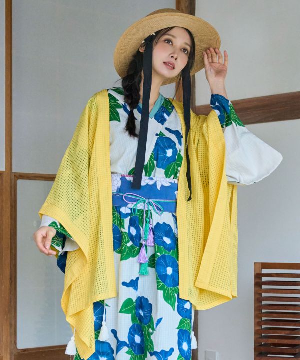 Traditional Japanese Color Obi Cord by Kaya - Ametsuchi