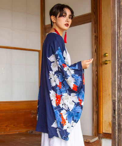 Grapevine Furisode Style Haori by Kaya - Ametsuchi