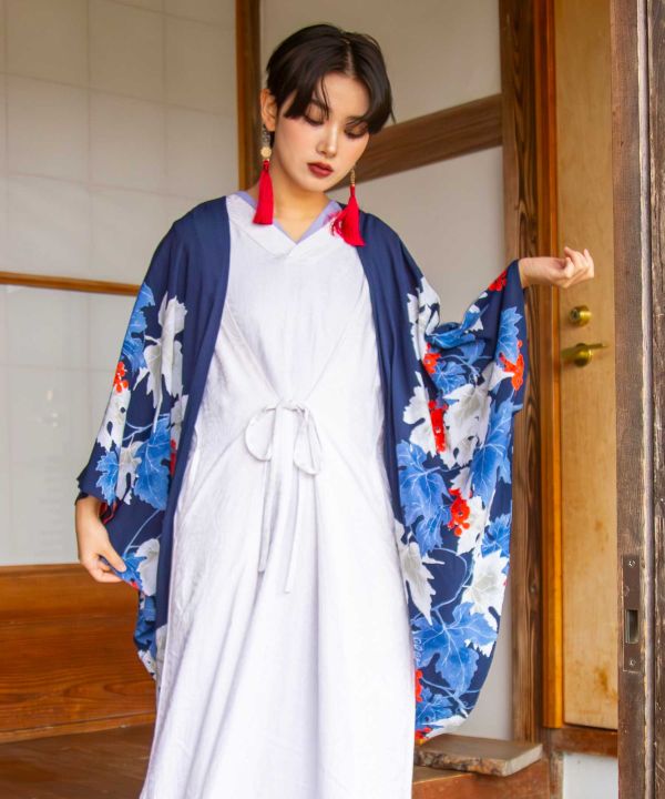 Grapevine Furisode Style Haori