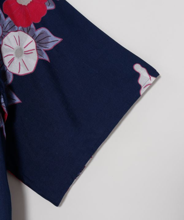 Morning Glory Kimono Haori by Kaya - Ametsuchi