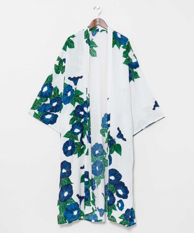 Morning Glory Kimono Haori by Kaya - Ametsuchi