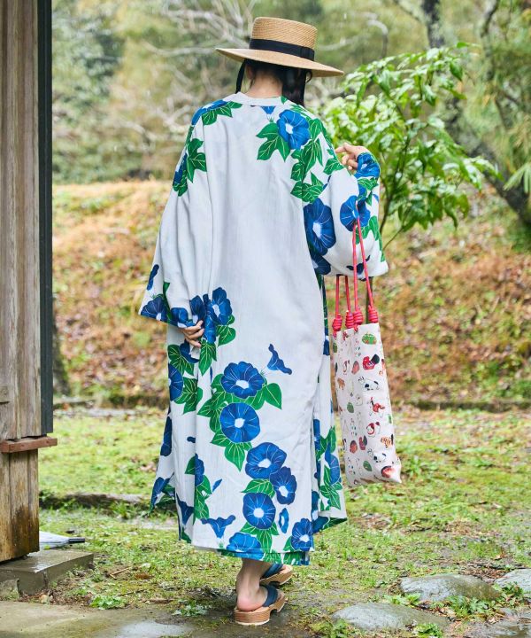 Morning Glory Kimono Haori