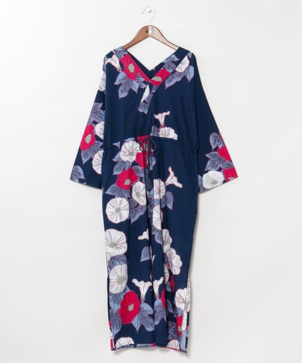 KAOBANA - Morning Glory Yukata Dress by Kaya - Ametsuchi