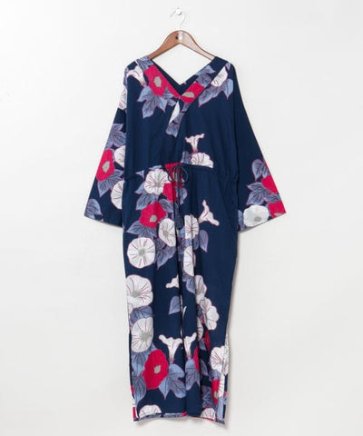 KAOBANA - Morning Glory Yukata Dress by Kaya - Ametsuchi