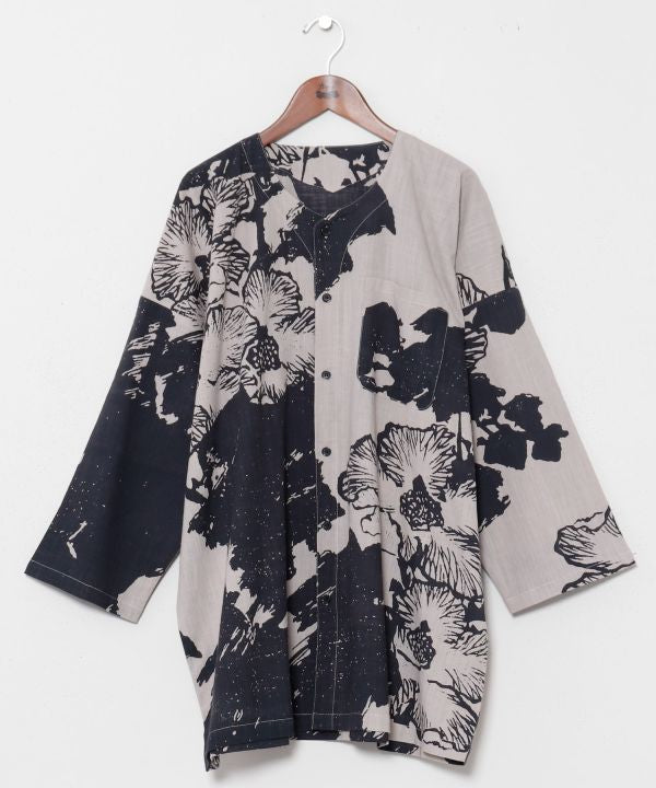 Ukiyoe Dabo Cotton Shirt