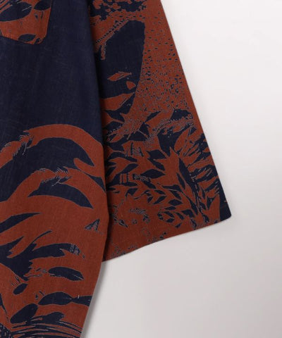 Ukiyoe Dabo Cotton Shirt by Kaya - Ametsuchi