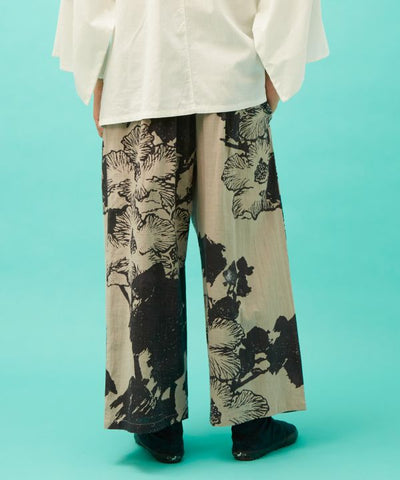 Ukiyoe Dabo Cotton Pants by Kaya - Ametsuchi