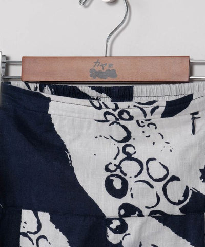 Ukiyoe Dabo Cotton Pants by Kaya - Ametsuchi