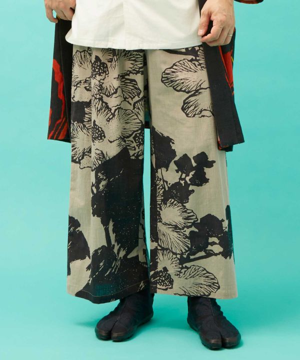 Ukiyoe Dabo Baumwollhose von Kaya - Ametsuchi