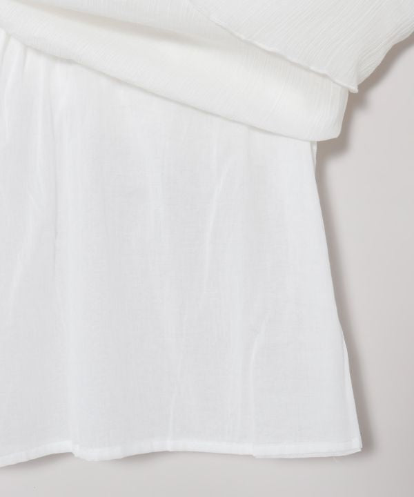 Sheer Cotton Inner Dress by Kaya - Ametsuchi