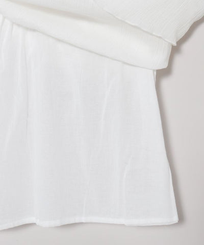 Sheer Cotton Inner Dress by Kaya - Ametsuchi