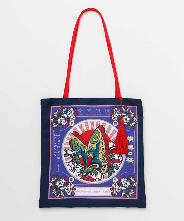 Taisho Retro Motif Tote