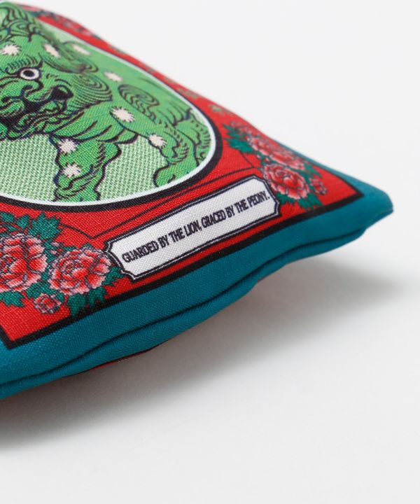 Taisho Motif Drawstring Pouch by Kaya - Ametsuchi