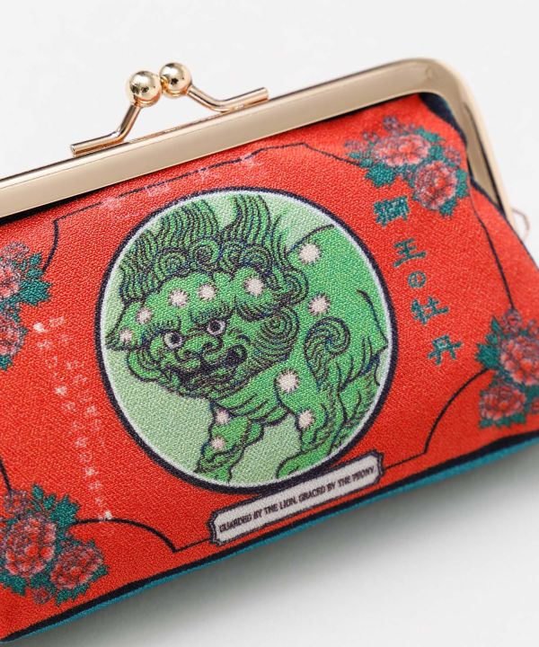 KOZU ROMAN Clasp Pouch by Kaya - Ametsuchi