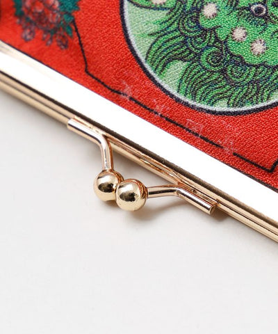 KOZU ROMAN Clasp Pouch by Kaya - Ametsuchi