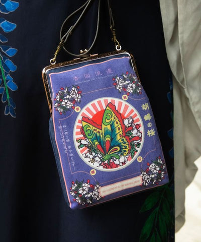 KOZU ROMAN Gamaguchi Shoulder Bag by Kaya - Ametsuchi