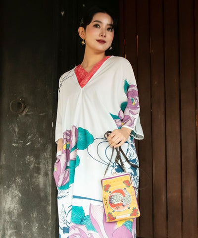 KOZU ROMAN Gamaguchi Shoulder Bag by Kaya - Ametsuchi