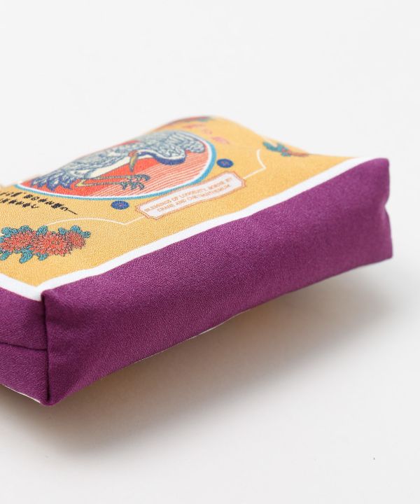 KOZU ROMAN Clasp Pouch by Kaya - Ametsuchi