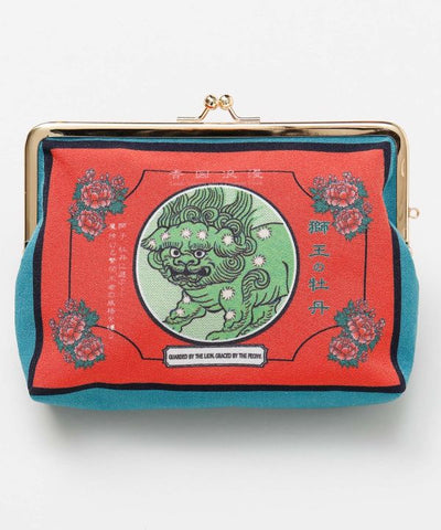 KOZU ROMAN Clasp Pouch by Kaya - Ametsuchi