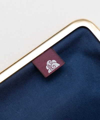 KOZU ROMAN Clasp Pouch by Kaya - Ametsuchi