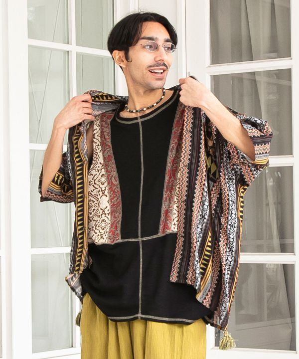 Patchwork Tank Top by AMINA - Ametsuchi