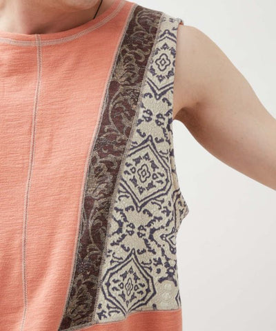 Patchwork Tank Top by AMINA - Ametsuchi
