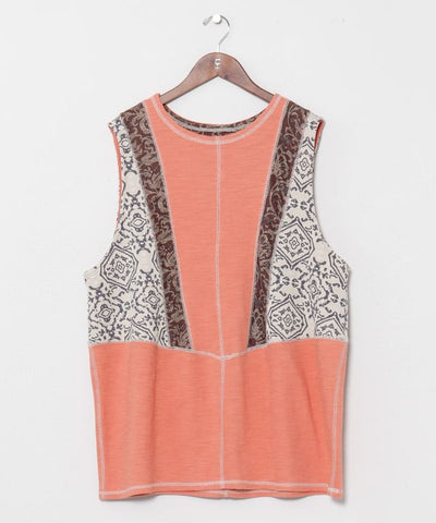 Patchwork Tank Top by AMINA - Ametsuchi