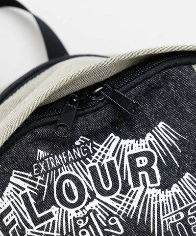 Denim Ethnic Backpack by AMINA - Ametsuchi