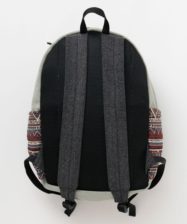 Denim Ethnic Backpack by AMINA - Ametsuchi