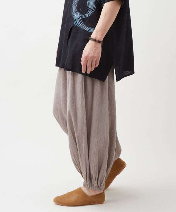 Indian Cotton Relaxed Pants by AMINA - Ametsuchi