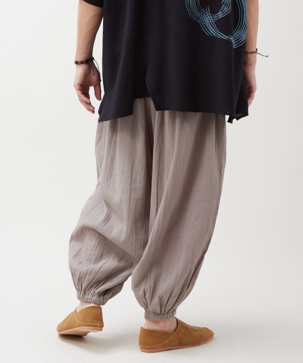 Indian Cotton Relaxed Pants by AMINA - Ametsuchi